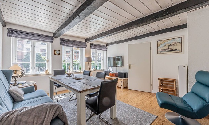 Flensburg Apartment | fewo1846 - Dampfer Alexandra/Apartment with 2 bedrooms/balcony in the center