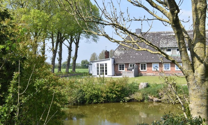 Husby House | fewo1846 - Landliebe - fewo1846 - Landliebe - House with fireplace, terrace and two
