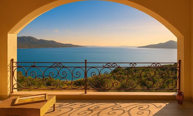 Troizinia House | Filistron Seaview Bliss - Coastal Charm Hideaway