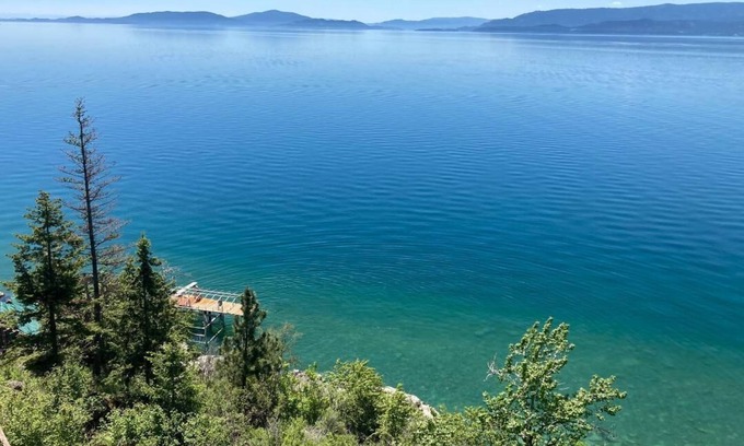 Bigfork House | Fill your soul w/400' of PRIVATE waterfront w/dock, lift, diving board & more!