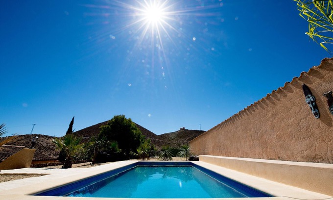 Aguilas House | Finca, holiday house, private pool and sea view, 13 minutes to the sea