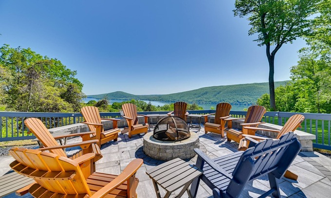 Naples House | Finger Lakes Vacation Rental w/Hot Tub & Pool
