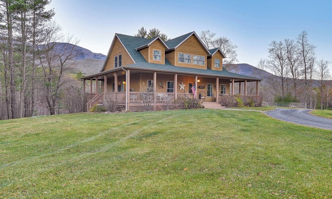 Round Top House | Fire Pits, Deck & Views: Catskills Home!