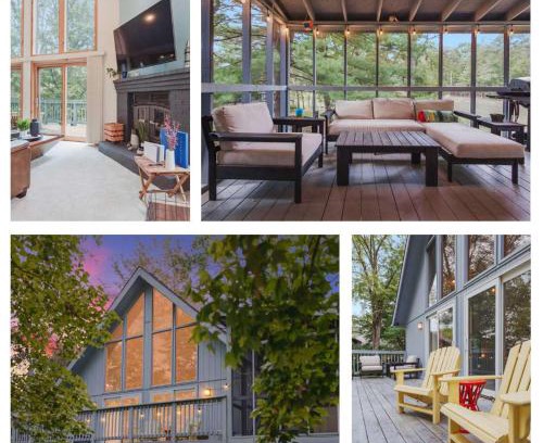 The Woods Ski Chalet | Fireplace Fire Pit Covered Porch & Resort Access