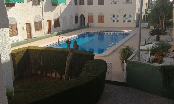 Puerto de Mazarron Apartment | First floor apartment with swimming pool in a quiet residential area.
