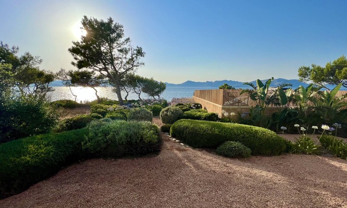 Marina Manresa Villa | First line sea designer villa with pool - First line sea villa at bay Pollensa