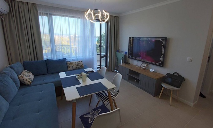 Ravda Apartment | First Line on the beach