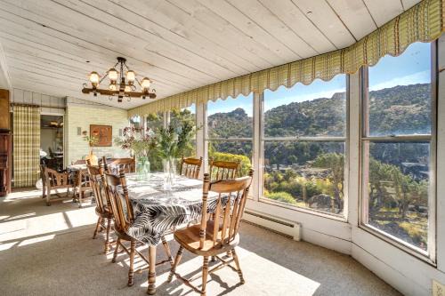 Carbon County House | Fish, Hike and Bike Encampment Home with Deck!