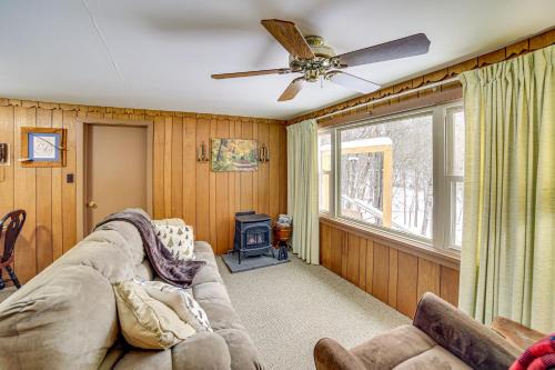 Steuben House | Fish, Hike and Relax Riverfront Manistique Cabin