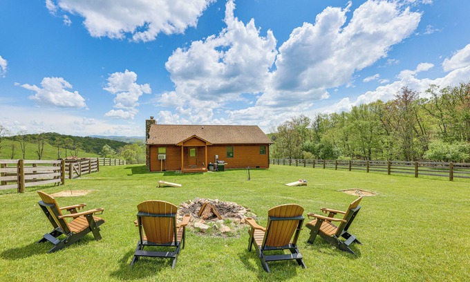 Doe Hill Cabin | Fish, Hike, Hunt: Secluded Cabin in Doe Hill!