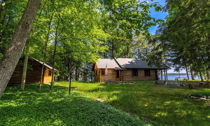 Alanson Cottage | Fisher Trail Cabin: 2 BR, 1 BA Cottage in Alanson, Sleeps 4