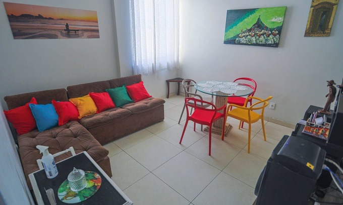 Laranjeiras Apartment | Fit 2 bedrooms, renovated, orange/largo do ax 100m from the metro