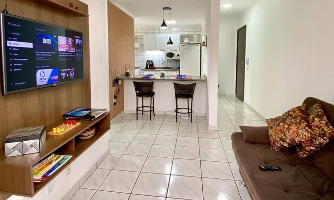 Dourados Apartment | Fit in IPES Park WiFi FibraOtica ArCond Home Office in Dourados CPflats
