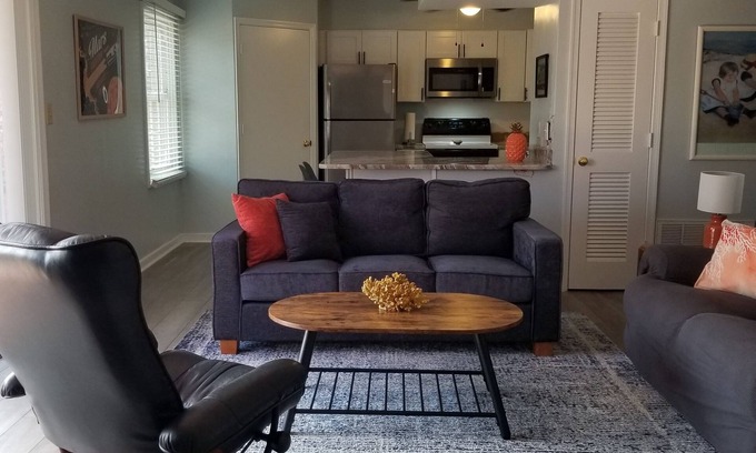 Indian Harbour Beach Apartment | Five minute walk to the beach!