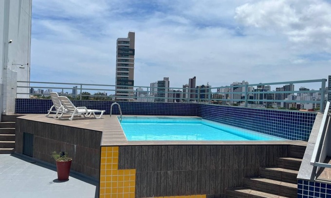 Caminho das Arvores Apartment | Flat Aconchegante Próximo AO Shopping Salvador