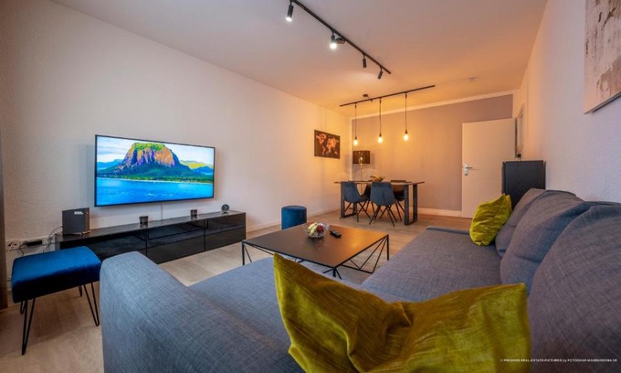 Sudliche Innenstadt Apartment | FLAIR: stylisches Apartment - Netflix - BASF - Uni Mannheim
