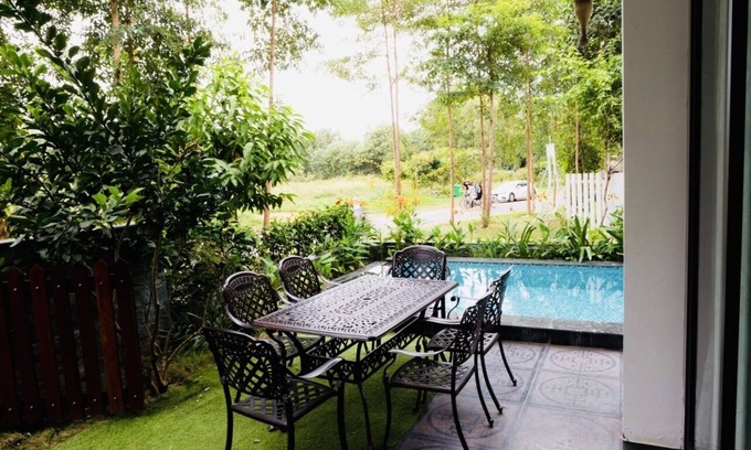 Ngoc Quang Villa | Flamingo Resort Happy Villa hq9-Starlight home with pool