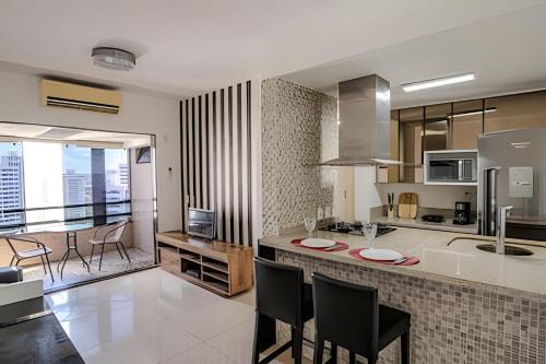 Boa Viagem Apartment | Flat c/Limpeza Diária | Piscina e Praia - DL1804