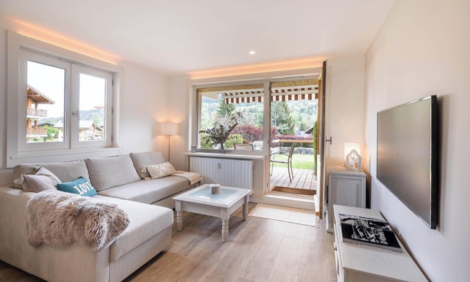 Megeve Apartment | Flat La Loge - At the foot of the Jaillet in Megève