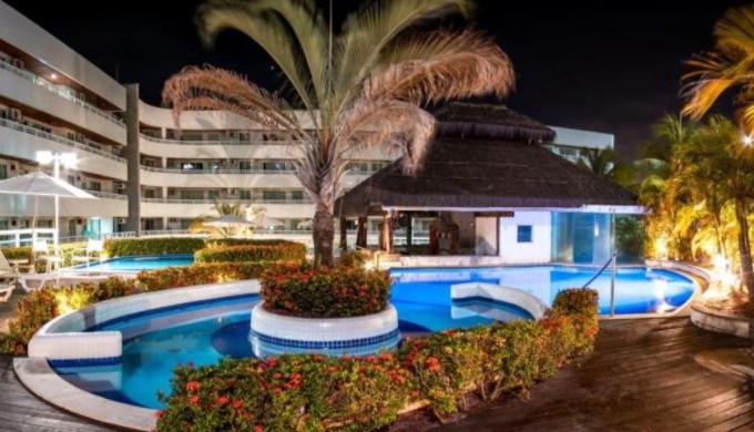 Cotovelo Apartment | Flat no Blue Marlin Resort Com linda vista do jardim por Carpediem