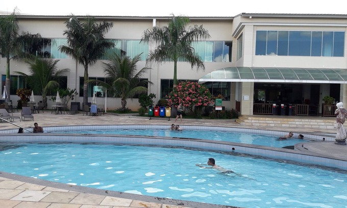 Jardim Paraiso House | Flat with water park with 12 pools, including one with waves