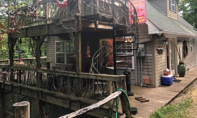 Cullowhee House | Flexible Policies- North Carolina Mountain Cabin, with Private Dock!