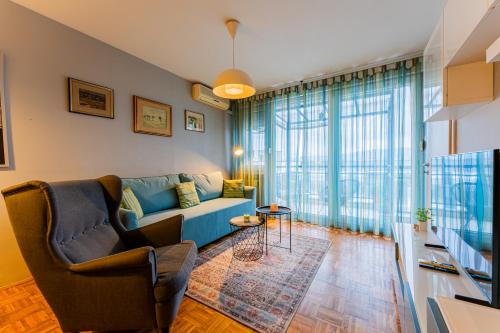 Zagreb Apartment | Flexible SelfCheckIns 111 - Zagreb - Parking - 2 Bedrooms - Loggia