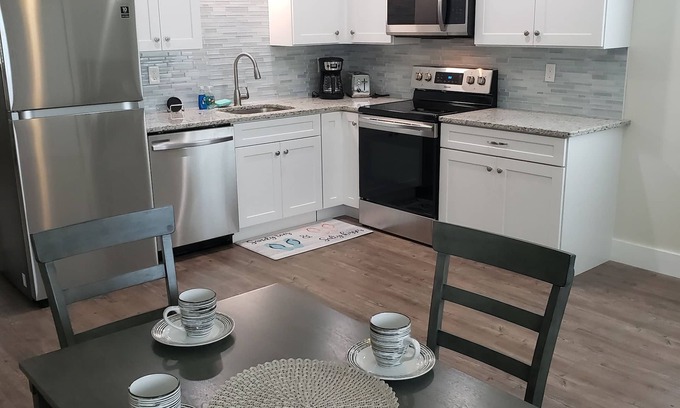 Crescent Beach Apartment | Flip Flop Life , 1 br/1 ba for families up to 3 , short walk to the beach !