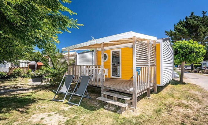 La Plaine-sur-Mer House | Flower Camping La Guichardière * - Mobile home COMFORT 1 bedroom 16m2 covered terrace 3 people