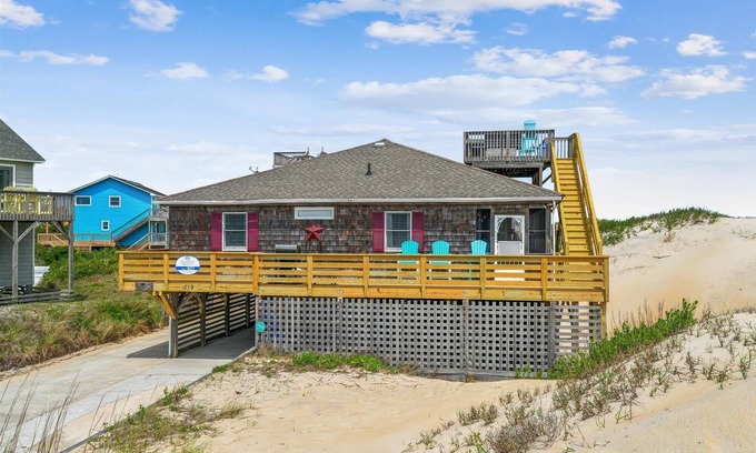 South Nags Head House | Flying Free- Pet Friendly Oceanfront in South Nags Head MP 20