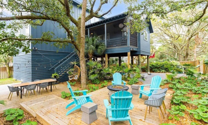 Folly Beach House | Folly Oasis | Cozy Beachside Home + Pool