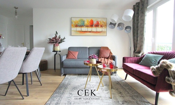 Chessy Apartment | Fontaine6 Appartement au pied du RER Disneyland Place Ariane