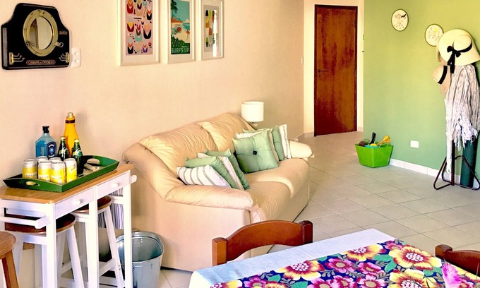 Riviera de Sao Lourenco Apartment | Foot in the sand, sea view and lots of charm.