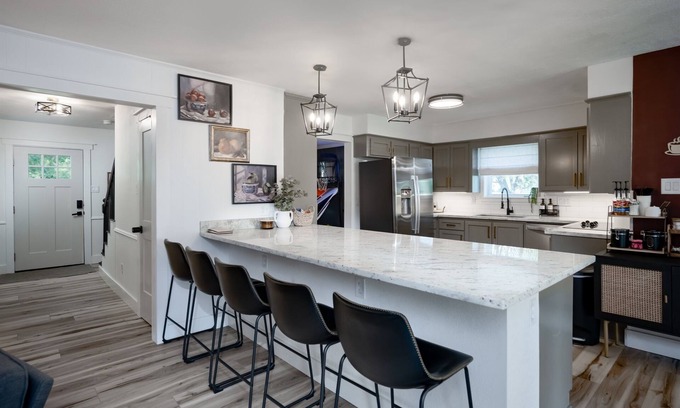 Bryan House | Football Ready! Mini Golf + Arcade + Pool Table