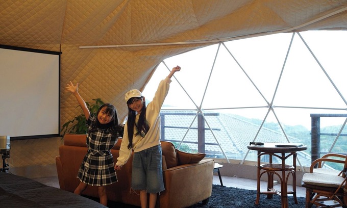 Futo Cabin | For 4 people Dogs welcome Dome tent 6mE traile/Ito Shizuoka