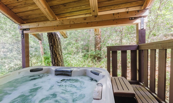 San Juan River Village Cabin | Forest Cabin | Hot Tub, Trails, Near Skiing & Town