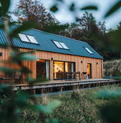 West Laroch House | Forest Corner Luxury Home with Hot Tub