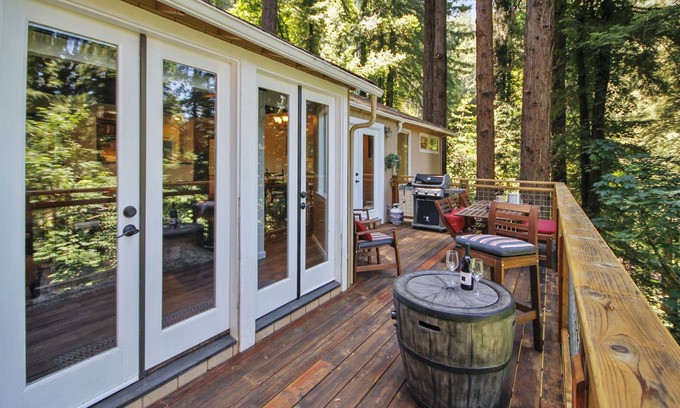 Monte Rio House | Forest, Spa, Dog Friendly, Great Location!