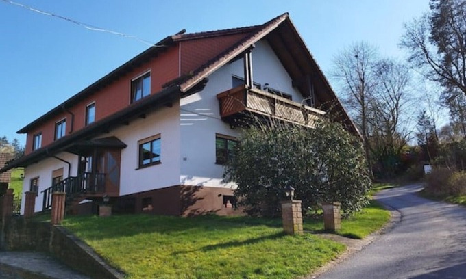 Beerfelden Apartment | Former farm in a quiet location with adjoining circular hiking trail.