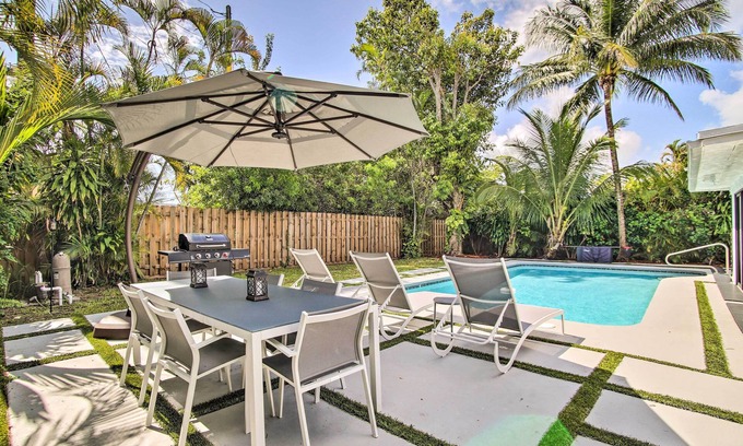 Coral Shores House | Fort Lauderdale Home Near Shops, Cafes, Beach