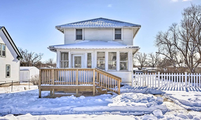 Fort Pierre House | Fort Pierre Vacation Rental Near Museums!