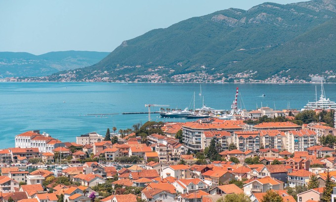 Tivat Villa | Four - Bedroom Villa with Sea View and Private Pool