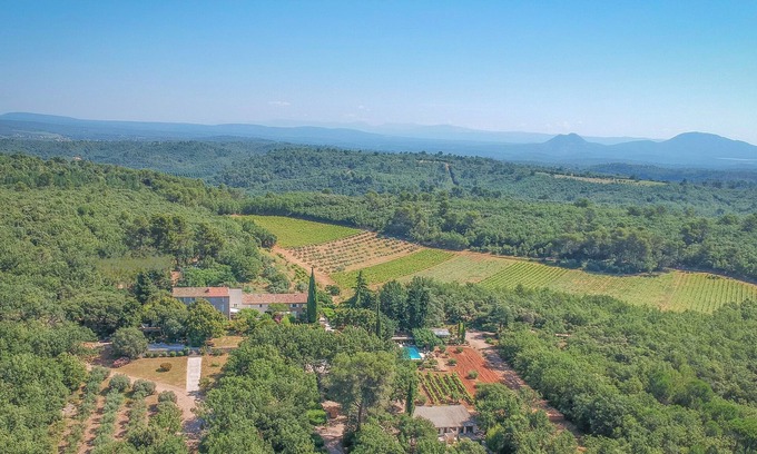 Saint-Maximin-la-Sainte-Baume House | Lovely gite on a vineyard. large swimming pool, very peaceful