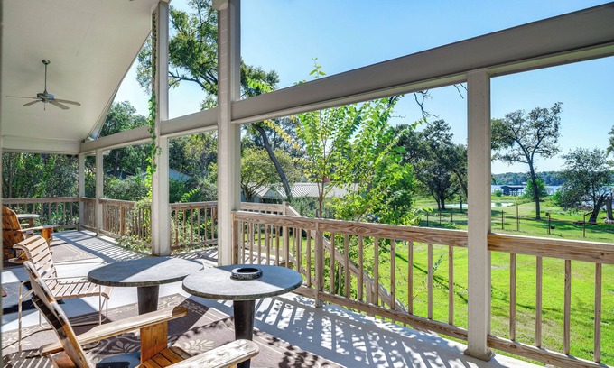 Franklin House | Franklin Home w/Water Views: Outdoor Dining Area!