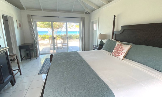 Old Man Bay House | FREE Night in 2025! Private, quiet oceanfront home, wrap-around screened porch.