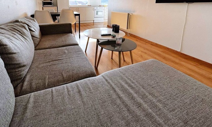 Hoyvik Apartment | Free parking, one-bedroom apartment in Hoyvík