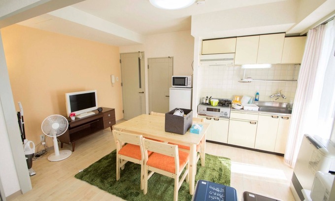 Toyohira Apartment | Free parkingGakuenmae 4 700m 3 minutes ride on Odori Max 4 people Wifi - Suizumacho Mansion 201/Sapporo Hokkaidō