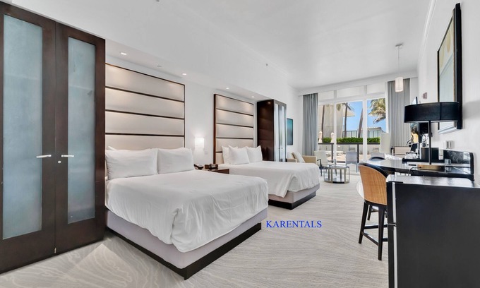 Mid Beach Apartment | FREE SPA PASSES & PARKING - ACCESS TO ALL AMENITIES FONTAINEBLEAU SLEEPS 6!