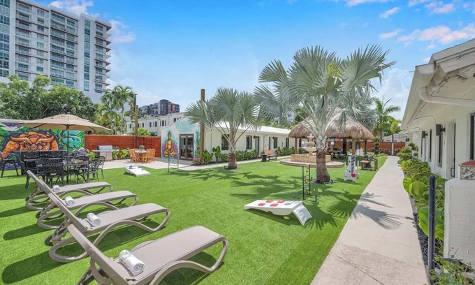 Flagler Village Villa | Freedom House Urban Oasis Eclectic Retreat Fort Lauderdale FL