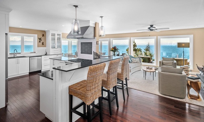 Juan de Fuca Electoral Area House | French Beach Ocean Front Executive Home